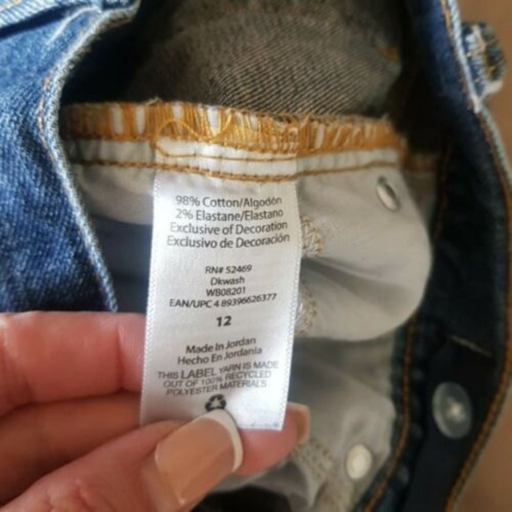 Wonder Nation Boys Size 12 Straight Fit  Denim Jeans - Picture 5 of 12